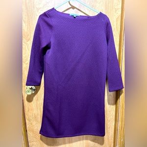 Daisy Fuentes Fuchsia/Burgundy Dress Size Small